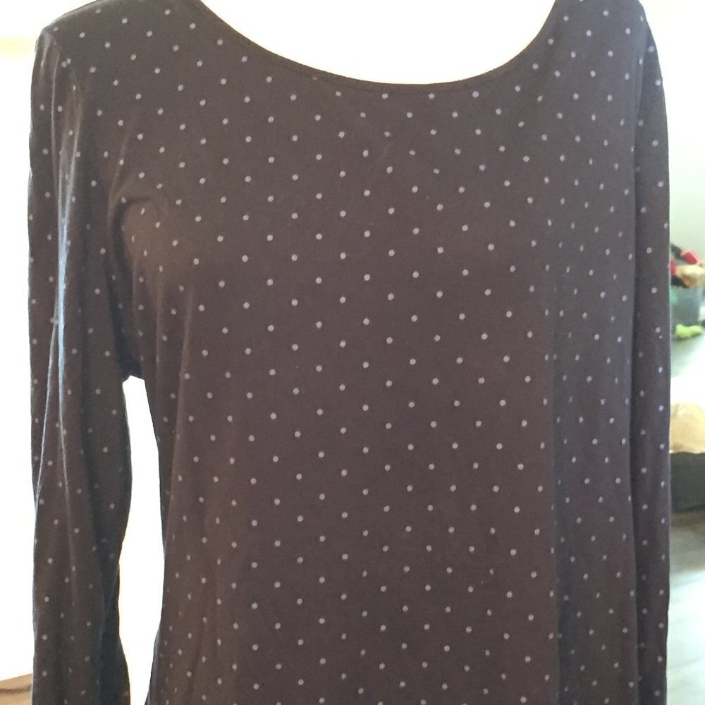 Liz Claiborne Heavy tee shirt size XL Blue